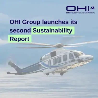 Helicopyer with sky background