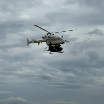 helicopter flying in grey cloudy sky